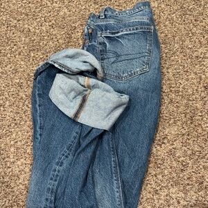 American Eagle Blue Stretch Jeans